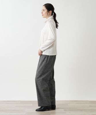 店舗人気】タートルネックカットソー【シルク混】 | Leilian