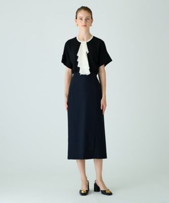 ノーカラーブラウス【ETERNAL】 | Leilian plus house (Women 