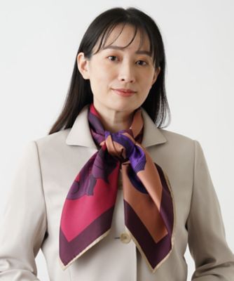 Leilian plus house (Women/大きいサイズ)/レリアン　プラスハウス スカーフ【ROCHAS Premiere】【RATTI】