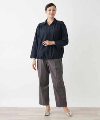 上品なスタイル Leilian | NEW】 長袖ブラウス【THE plus (Women house トップス