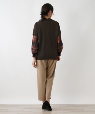 ハーフスリーブニットベスト