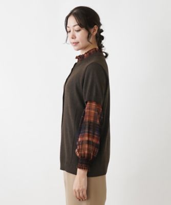 ハーフスリーブニットベスト
