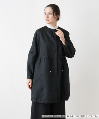 ＜Leilian plus house (Women/大きいサイズ)＞ノーカラーコートコロングコート