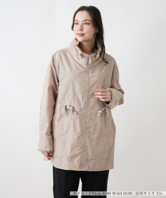 ＜Leilian plus house (Women/大きいサイズ)＞フーディーショートコート