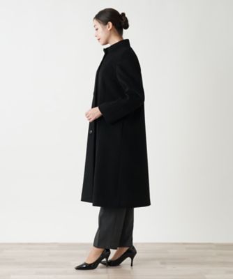カシミヤハイネックコート【深喜毛織】