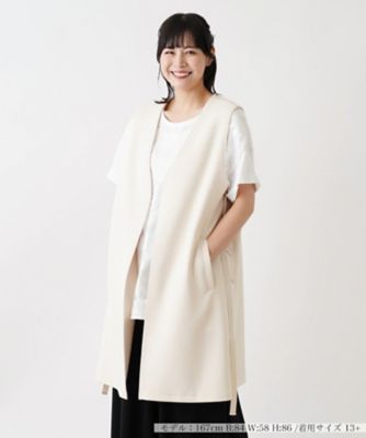 ＜Leilian plus house (Women/大きいサイズ)＞ロングジレ【ＮＥＭＩＫＡ】