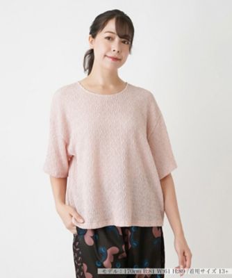 ＜Leilian plus house (Women/大きいサイズ)＞クルーネックプルオーバー