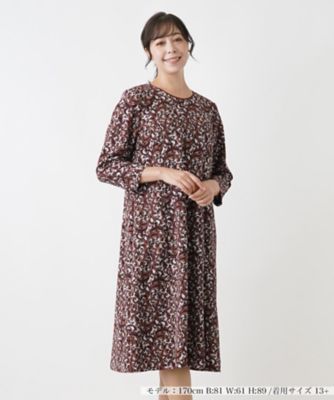 【店舗人気】洗えるストレッチワンピース