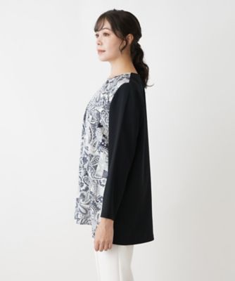 店舗人気】チュニックブラウス【Leilian WHITE