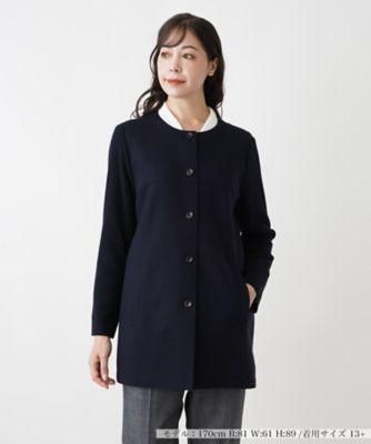 店舗人気】羽織りジャケット【Leilian WHITE