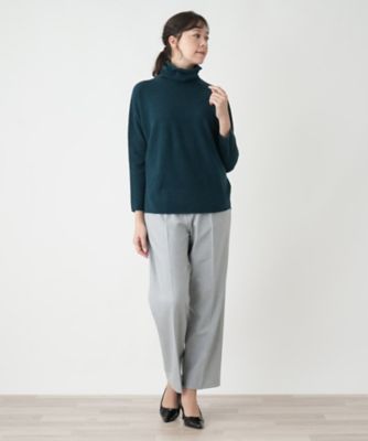 ホールガーメントハイネックニット【Ｌｅｉｌｉａｎ　ＷＨＩＴＥ　ＬＡＢＥＬ】
