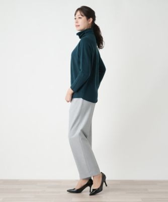 ホールガーメントハイネックニット【Ｌｅｉｌｉａｎ　ＷＨＩＴＥ　ＬＡＢＥＬ】