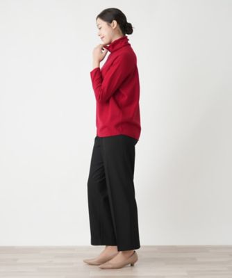 ホールガーメントハイネックニット【Ｌｅｉｌｉａｎ　ＷＨＩＴＥ　ＬＡＢＥＬ】