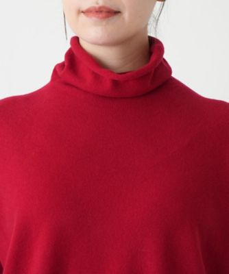 ホールガーメントハイネックニット【Ｌｅｉｌｉａｎ　ＷＨＩＴＥ　ＬＡＢＥＬ】