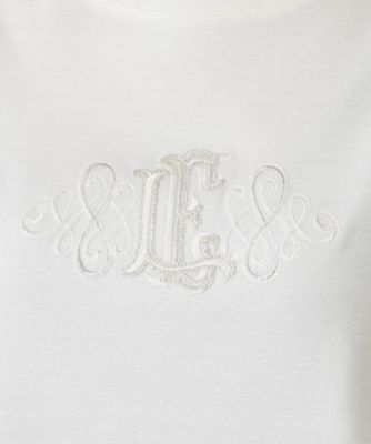 ロゴ刺繍カットソー | Leilian plus house (Women/大きいサイズ