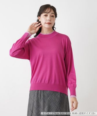 Leilian plus house (Women/大きいサイズ)/レリアン　プラスハウス ハイゲージニット