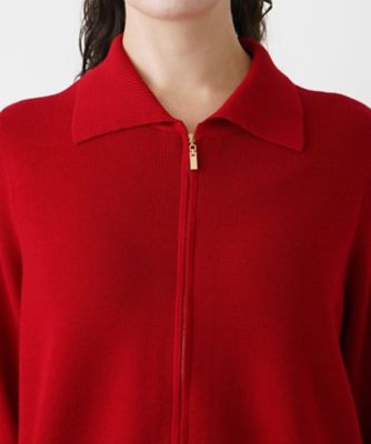 店舗人気】ニットジップブルゾン | Leilian plus house (Women