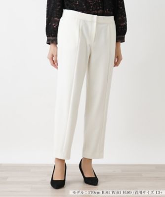＜Leilian plus house (Women/大きいサイズ)＞【店舗人気】ストレッチスリムパンツ【Ｌｅｉｌｉａｎ　ＷＨＩＴＥ　ＬＡＢＥＬ】