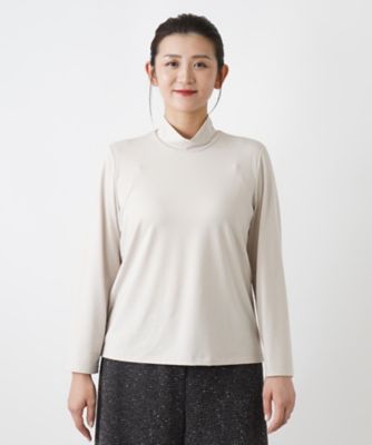 ハイネックカットソー | Leilian plus house (Women/大きい