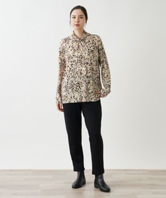 Leilian PLUS HOUSE / レリアンプラスハウス カットソー【ROCHAS Premiere】 カットソー【ROCHAS Premiere】 | Leilian plus