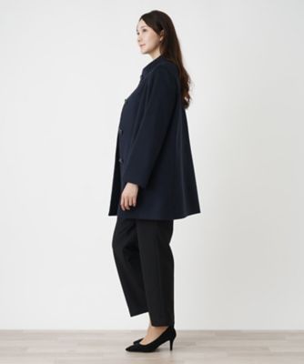 2wayスタンドカラーコート | Leilian plus house (Women