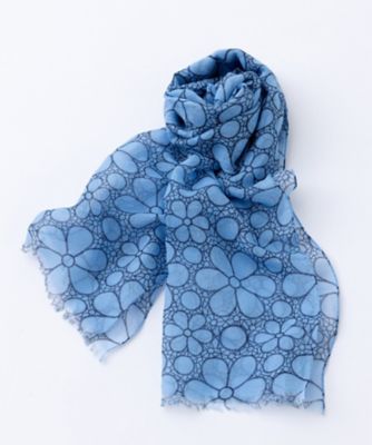 ＜Leilian plus house (Women/大きいサイズ)＞フラワー柄ストール