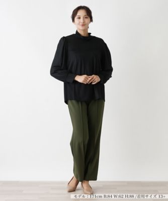 【店舗人気】ウエストゴムパンツ【プラス企画】