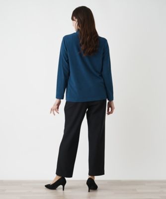 店舗人気】ハイネックボーダーカットソー【プラス企画】 | Leilian