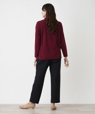 店舗人気】ハイネックボーダーカットソー【プラス企画】 | Leilian