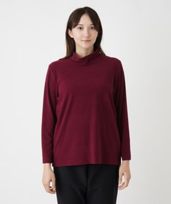 店舗人気】ハイネックボーダーカットソー【プラス企画】 | Leilian