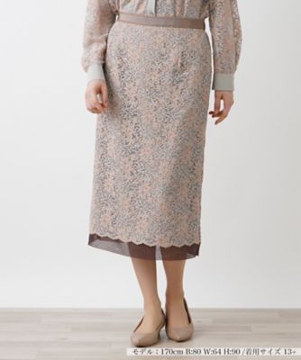 ＜Leilian plus house (Women/大きいサイズ)＞タイトスカート