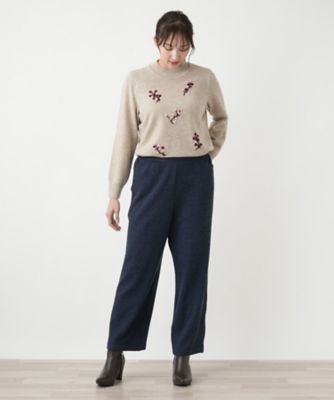 店舗人気】ウエストゴムパンツ | Leilian plus house (Women