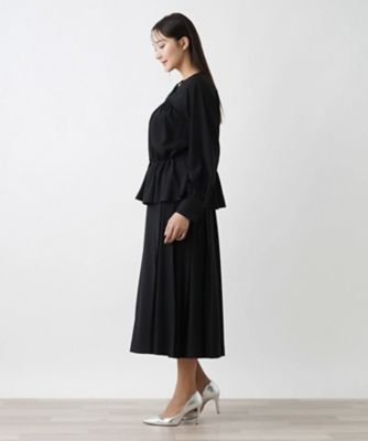 ノーカラーブラウス【ETERNAL】 | Leilian plus house (Women 