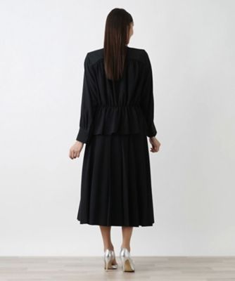 大きいサイズ！レリアンプラスハウス ノーカラーブラウス ノーカラーブラウス | Leilian plus house (Women/大きいサイズ