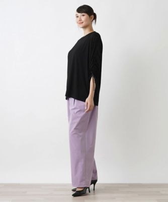 シャーリングスリーブカットソー
