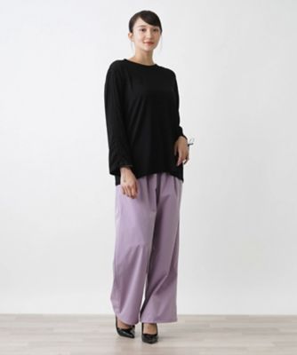 シャーリングスリーブカットソー