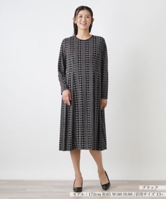 未使用に近い LLサイズ レリアン プラスハウス ロングワンピース 13+ ワンピース【THE NEW】【Leilian WHITE