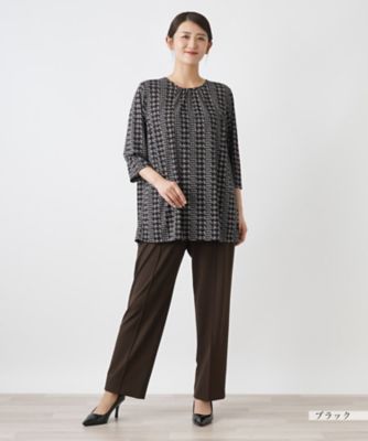 Leilian PLUS HOUSE / レリアンプラスハウス デザインブラウス【プラス企画】 ブラウス【プラス企画】 | Leilian plus house (Women/大きい
