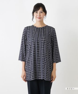 Leilian PLUS HOUSE / レリアンプラスハウス デザインブラウス【プラス企画】 ブラウス【プラス企画】 | Leilian plus house (Women/大きい