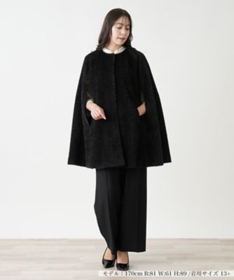 マント風コート【NEW FORMAL】 | Leilian plus house (Women