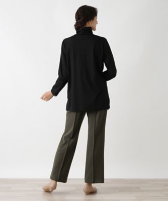 ハイネックロングカットソー