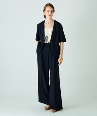 F563 美品 13+ XL レリアン プラスハウス 現行 ワイド レディース 店舗人気】ワイドパンツ|レリアン プラスハウス | レリアン公式