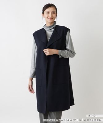 ＜Leilian plus house (Women/大きいサイズ)＞ベスト【プラス企画】