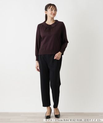 リボンニットプルオーバー【ＴＨＥ　ＮＥＷ】【Ｌｅｉｌｉａｎ　ＷＨＩＴＥ　ＬＡＢＥＬ】