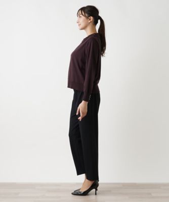 リボンニットプルオーバー【ＴＨＥ　ＮＥＷ】【Ｌｅｉｌｉａｎ　ＷＨＩＴＥ　ＬＡＢＥＬ】