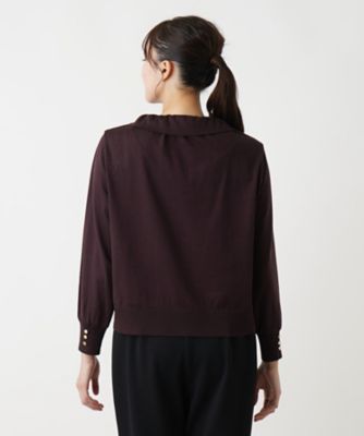 リボンニットプルオーバー【ＴＨＥ　ＮＥＷ】【Ｌｅｉｌｉａｎ　ＷＨＩＴＥ　ＬＡＢＥＬ】