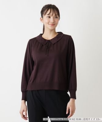 リボンニットプルオーバー【ＴＨＥ　ＮＥＷ】【Ｌｅｉｌｉａｎ　ＷＨＩＴＥ　ＬＡＢＥＬ】