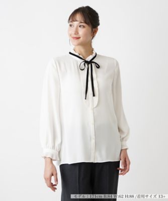＜Leilian plus house (Women/大きいサイズ)＞ブラウス【ＲＯＣＨＡＳ　Ｐｒｅｍｉｅｒｅ】