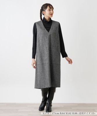 ジャンパースカート【ROCHAS Premiere】 | Leilian plus