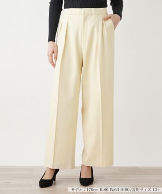 ＜Leilian plus house (Women/大きいサイズ)＞ワイドパンツ
